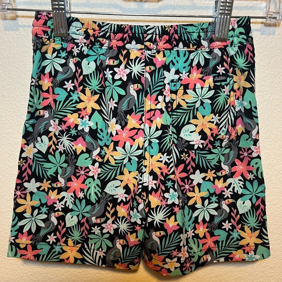 Chubbies Floral Kids's Shorts - Black and Multicolor size 6 - Picture 3 of 6